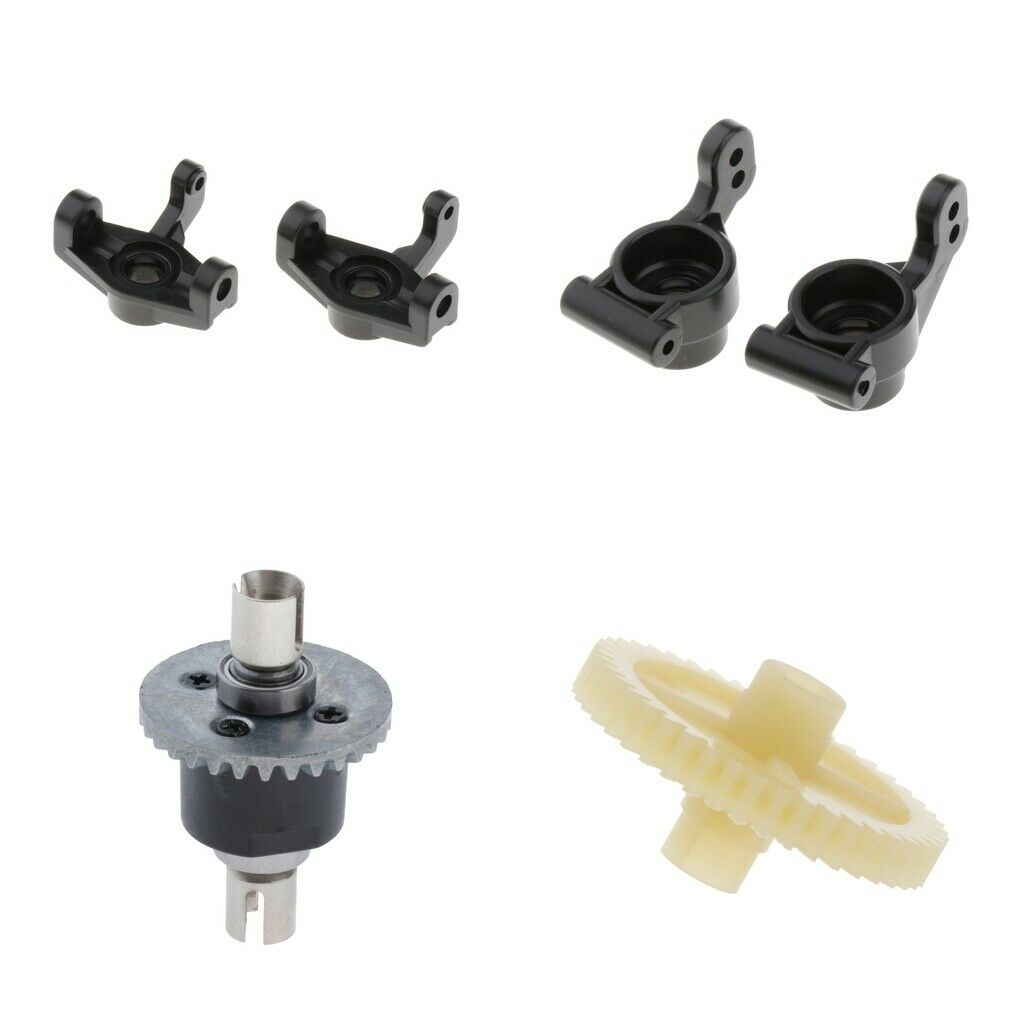 1/14 RC Car Stub Axle Carriers & Diff Main Gear for Wltoys 144001 RC Car