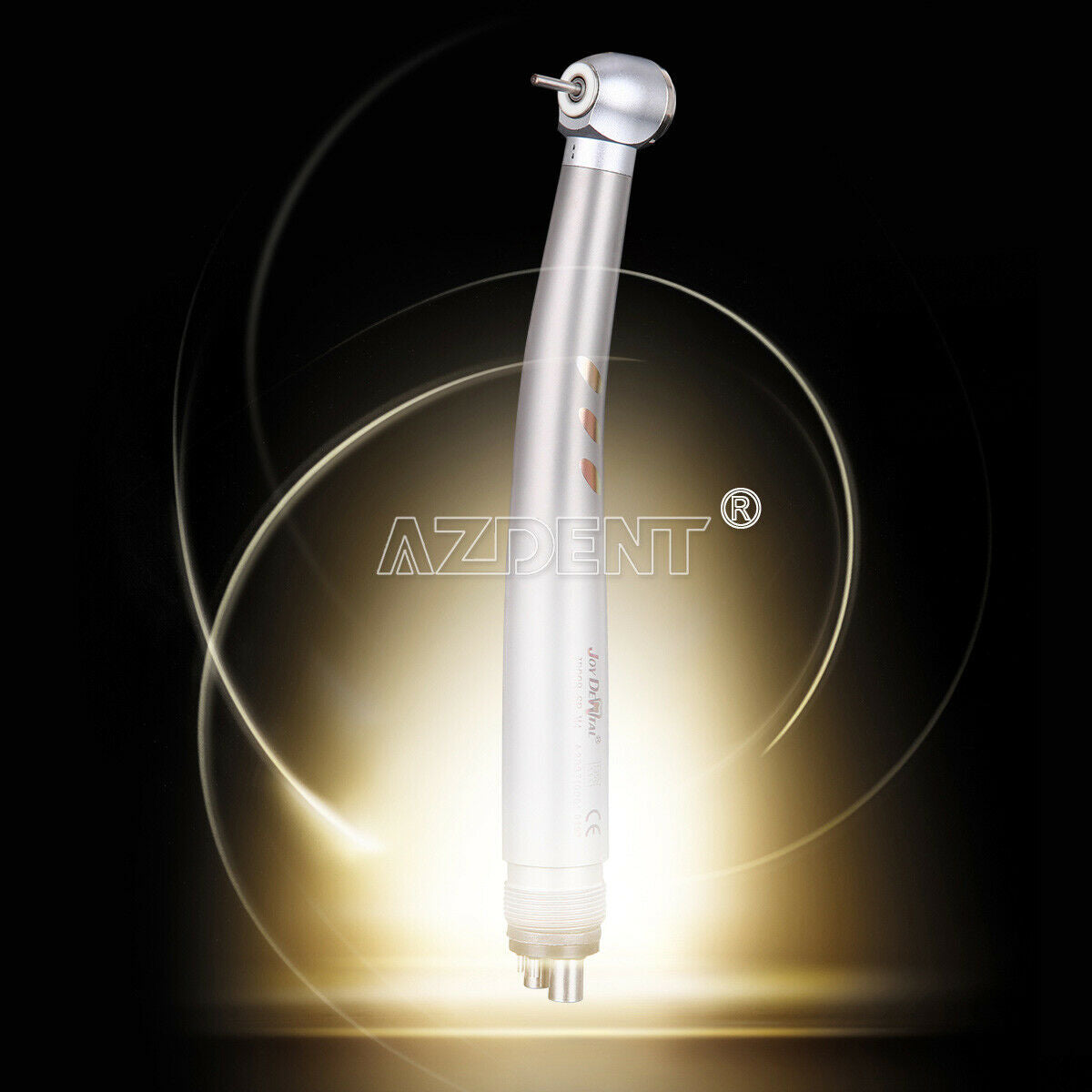 3Pcs Dental E-generator Shadowless Ring LED High Speed Ceramic Handpiece M4