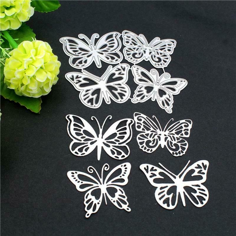 Butterfly Metal Cutting Dies Stencil Scrapbook DIY Album Stamp Paper Card Mold