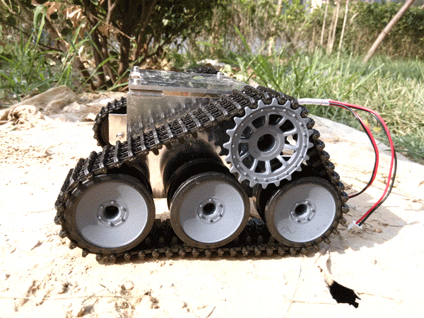 Brand New Aluminum Alloy Caterpillar Tank SUV Wall-E Robot Chassis For DIY