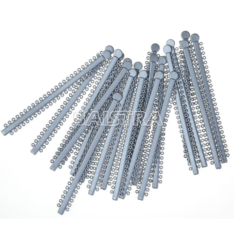 50 Packs Dental Orthodontic Ligature Ties Gray 1000pcs Ties/Pack