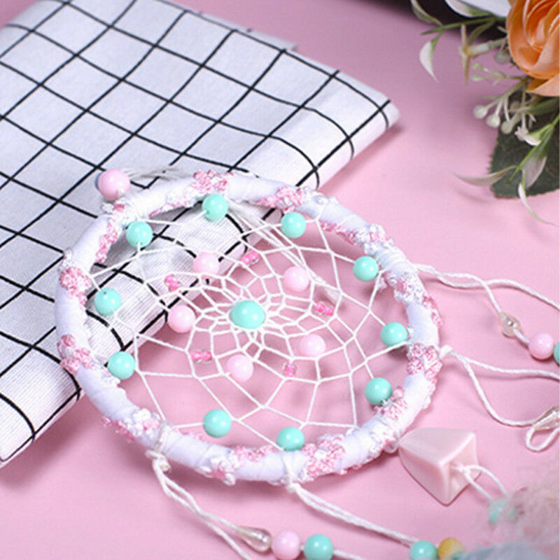 Colorful Feathers Dream catcher Bedroom Decoration Dreamcatchers Wind Chi.l8