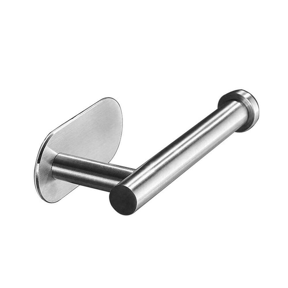 Toilet Paper Holder without Drilling 304 Stainless Steel Tissue Roll Rack  @
