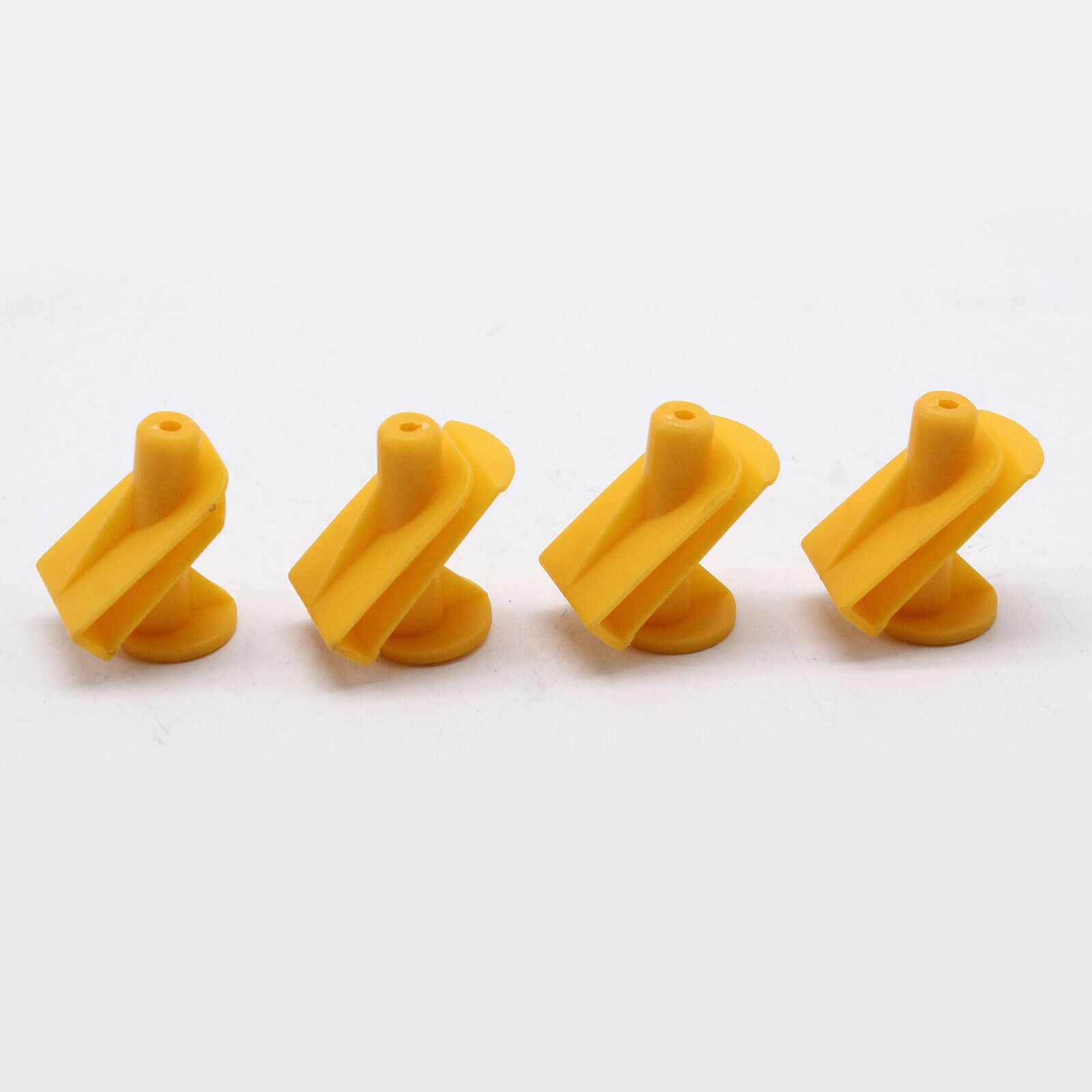 2X Vehicle Undertray Mounting Clips Set A0019913970 for Smart 2008-2014 Yellow