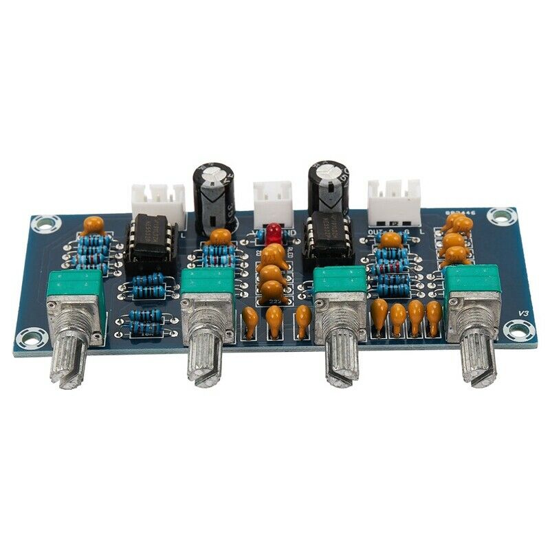 NE5532 Tone Board Preamp Pre-Amp with Treble Bass Volume Adjustment Pre-AmplifQ4