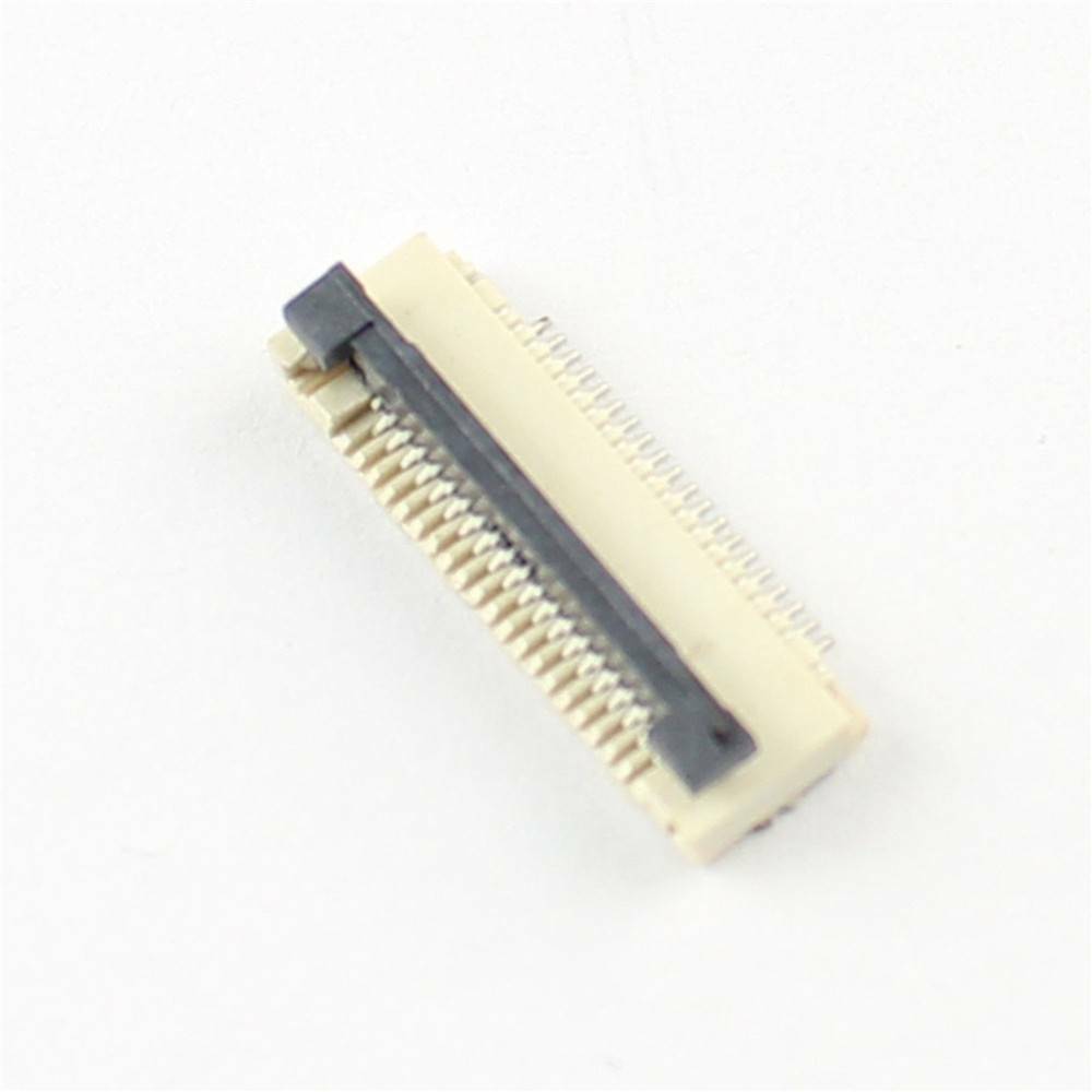 10Pcs FPC FFC 0.5mm Pitch 20 Pin Flip Type Ribbon Flat Connector Bottom Contact