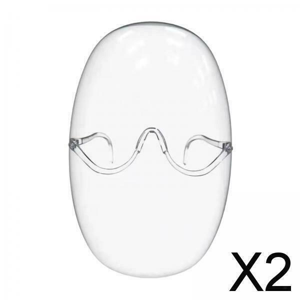 2X Face Shield Safety Full Face Sunglasses Easy Clean Lightweight Dustproof