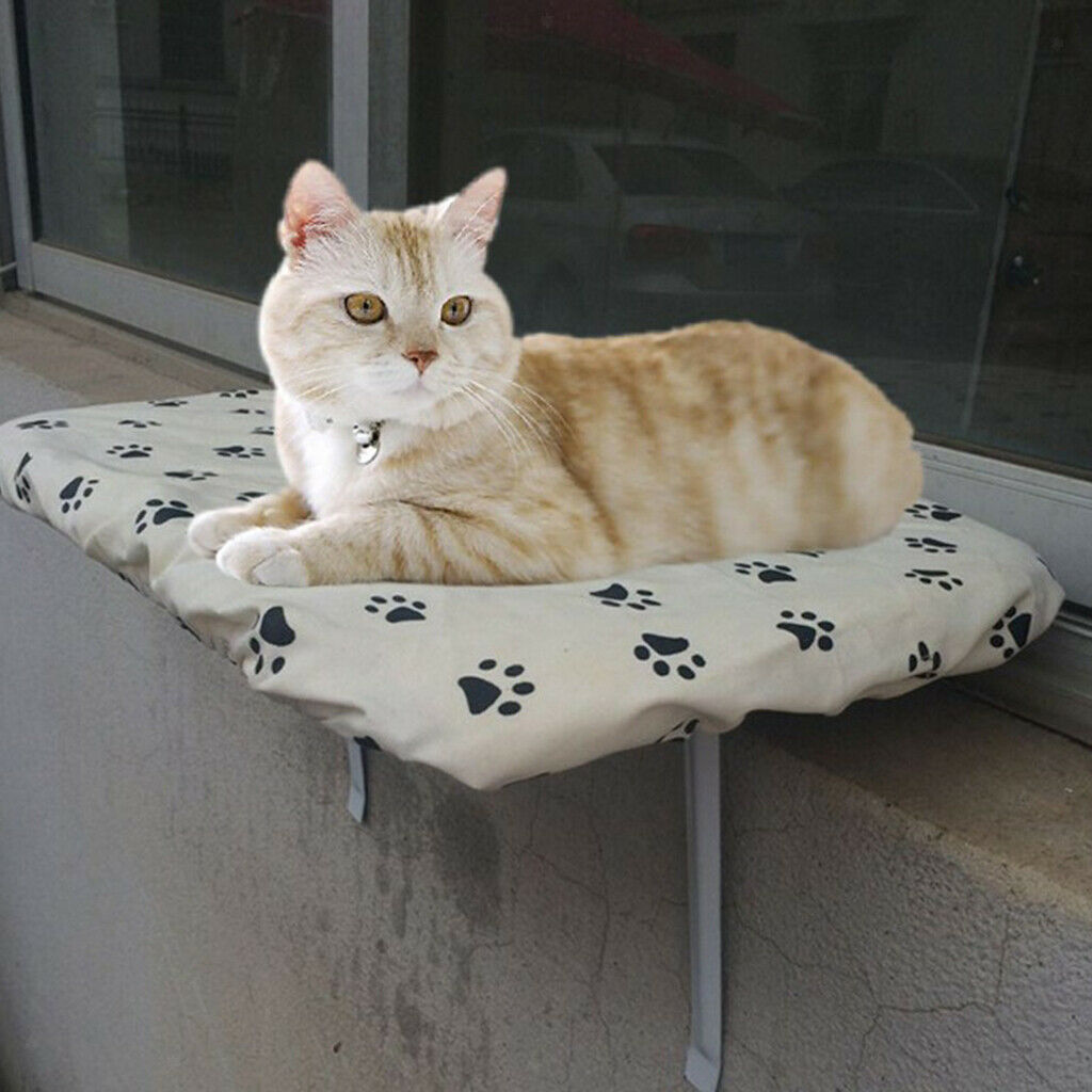 Cat Sunny Seat Window Mounted Cat Bed Space Saving Cat Hammock 10