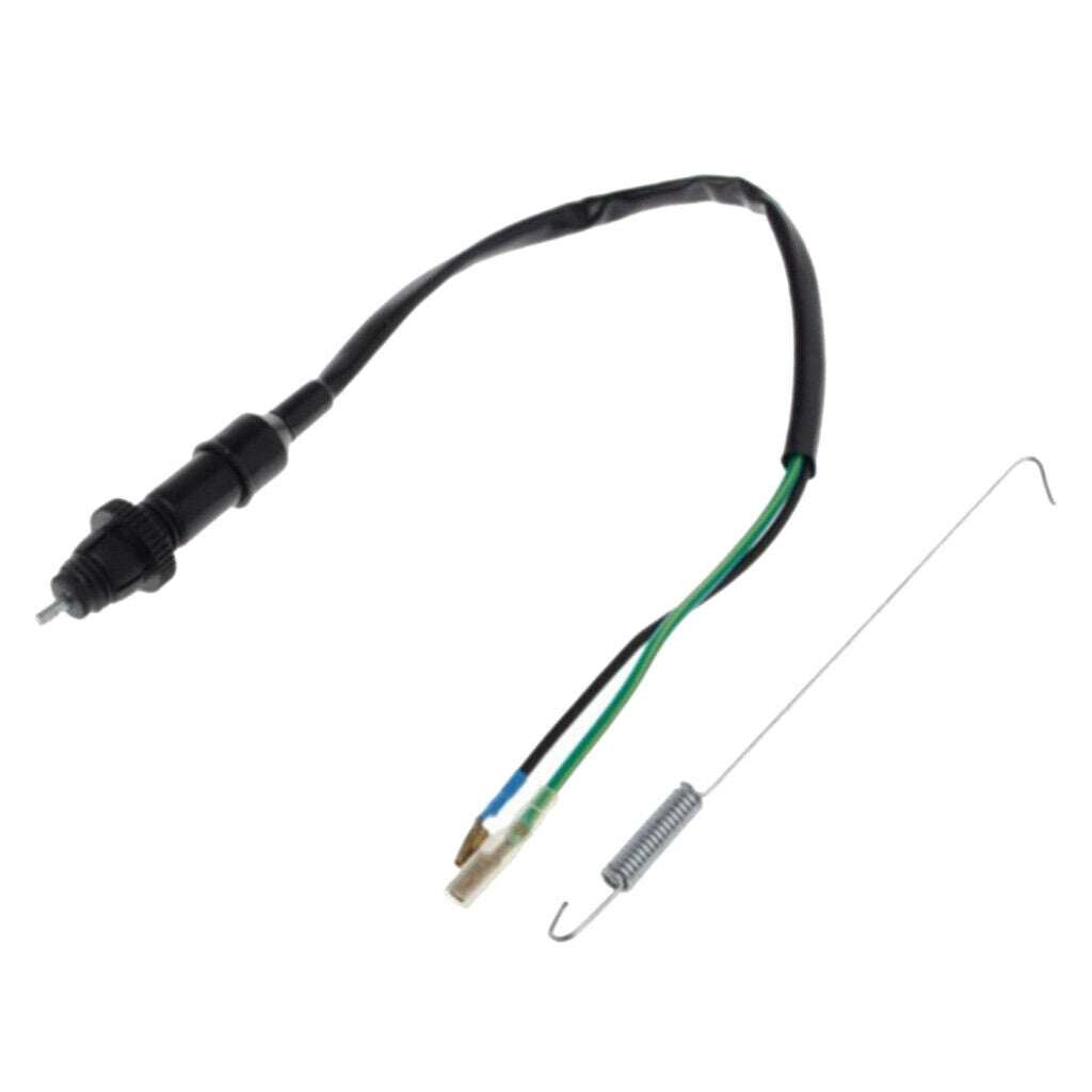 New Motorcycle Rear Brake Light Switch Cables with Spring for Dirt Bike ATV