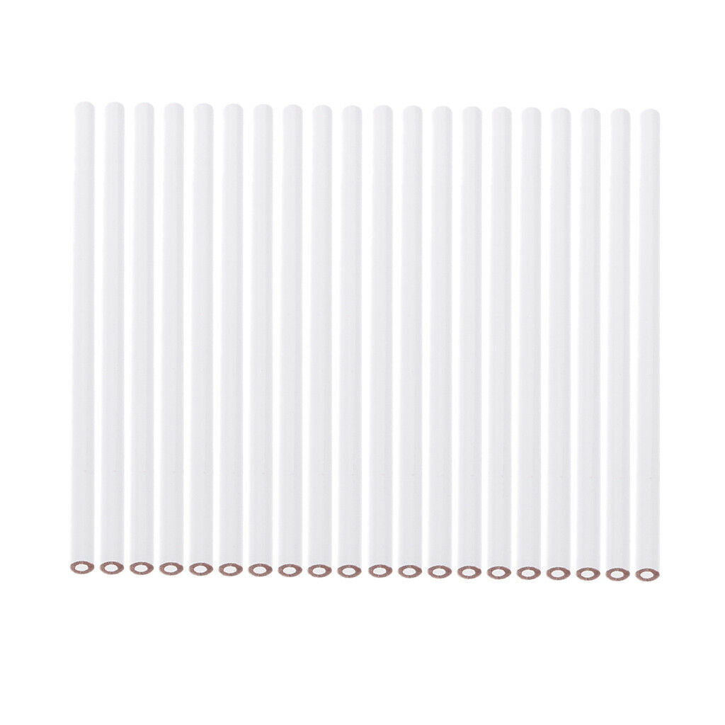20pc White HB  Pencil Marker for Wood Paper Glass Fabric Marking Drawing