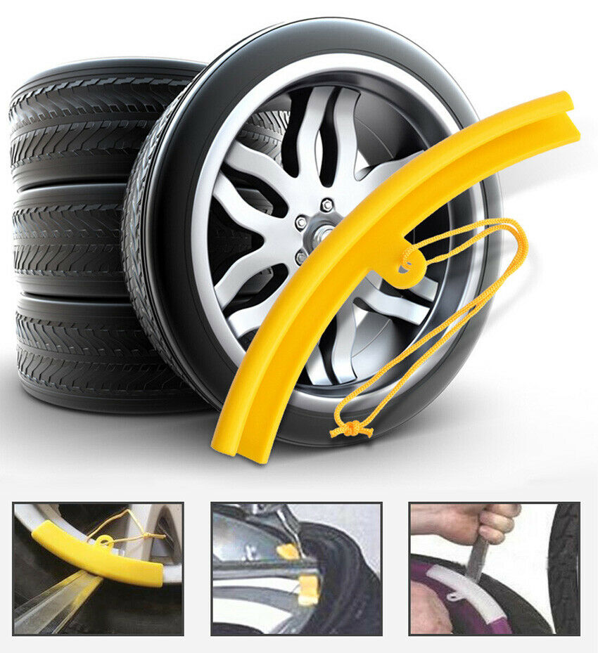 2pc Tire Guard 23cm Rim Protector Tyre Wheel Changing Rim Edge Lengthen Tool