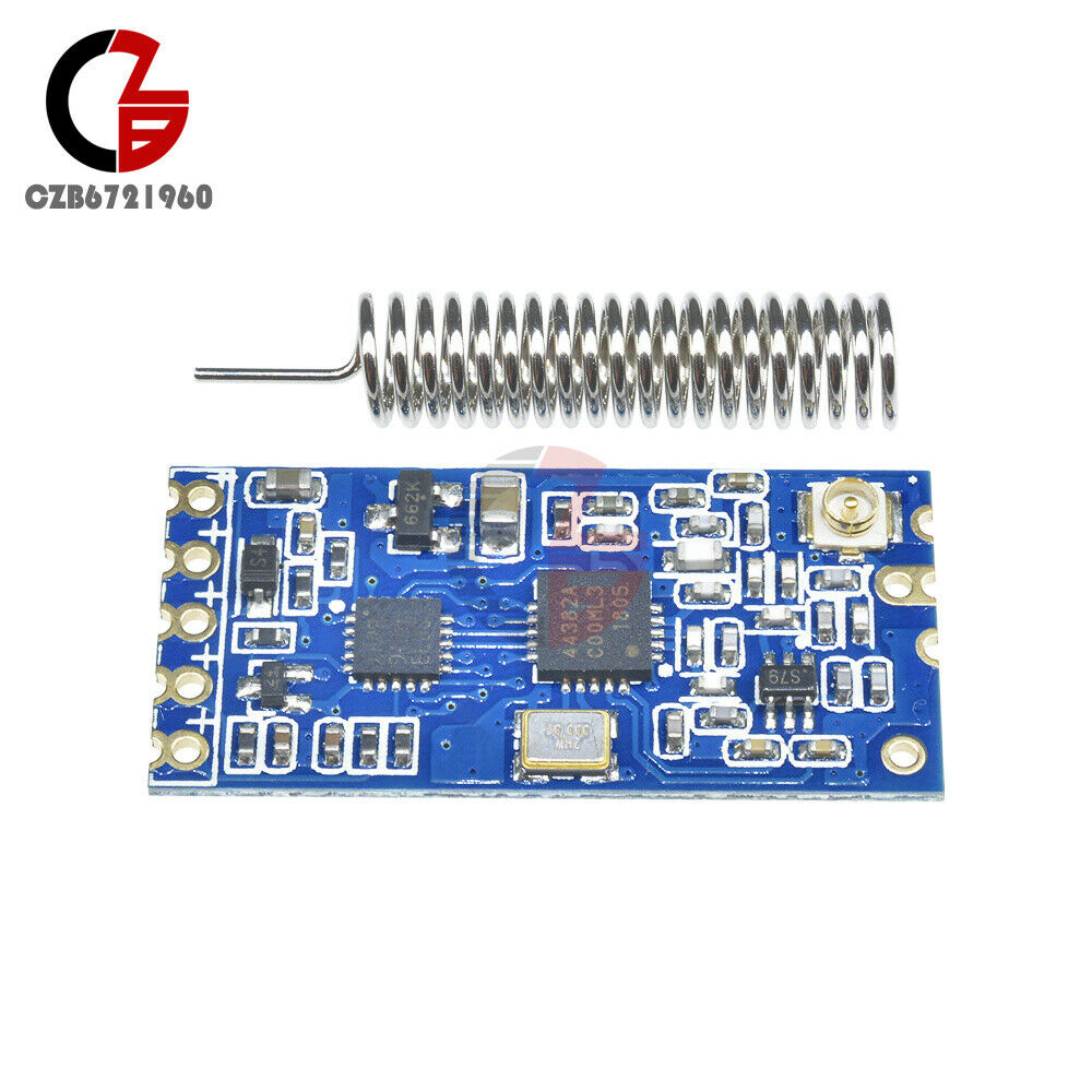 5pcs HC-12 433Mhz SI4463 Wireless Serial Port Module 1000m Replace Bluetooth
