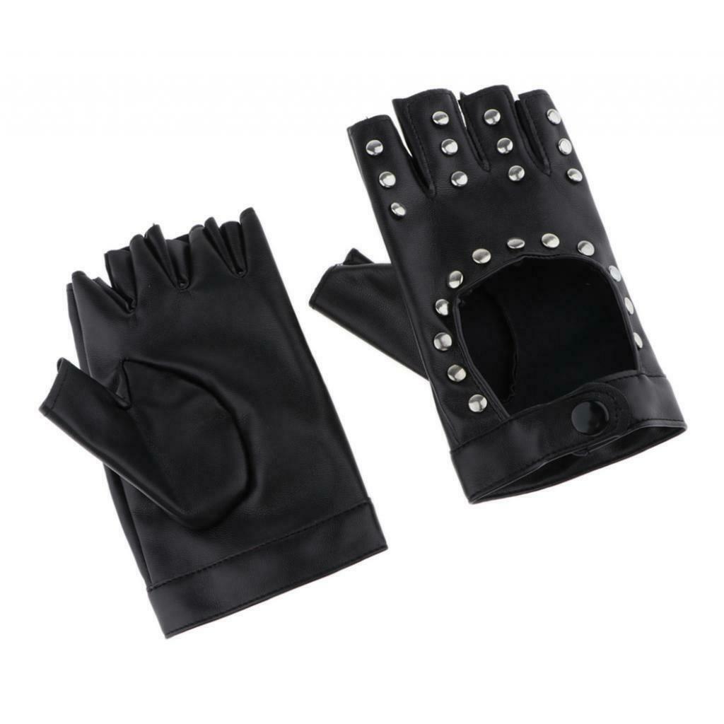 Sports Gloves Half Finger Gloves Black Hollow Out Driving Fingerless Gloves