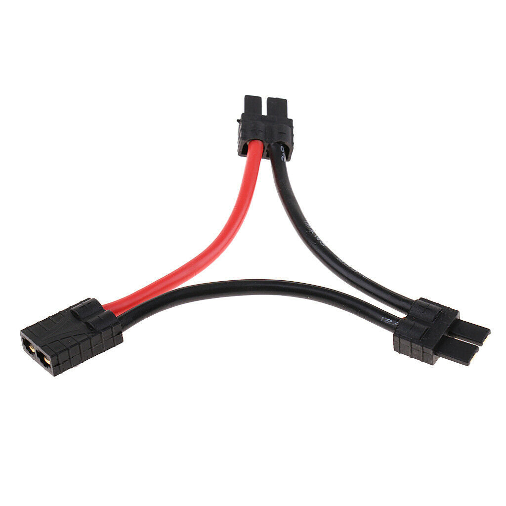 2 Male 1 Female Connector Lipo Battery Adapter Wire Harness for  Car