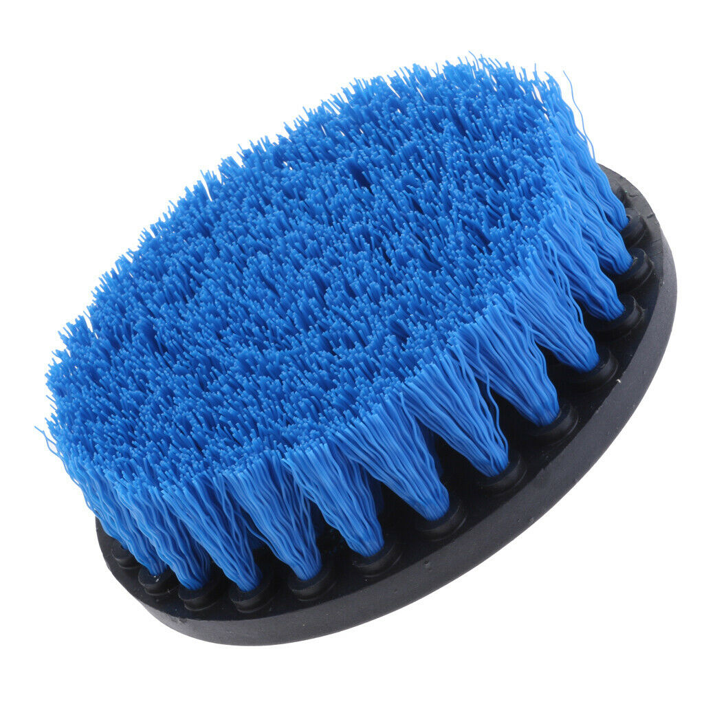 4Pcs Power Scrubber Cleaning Drill Brush Tub Cleaner 2,3.5,4,5inch, Blue