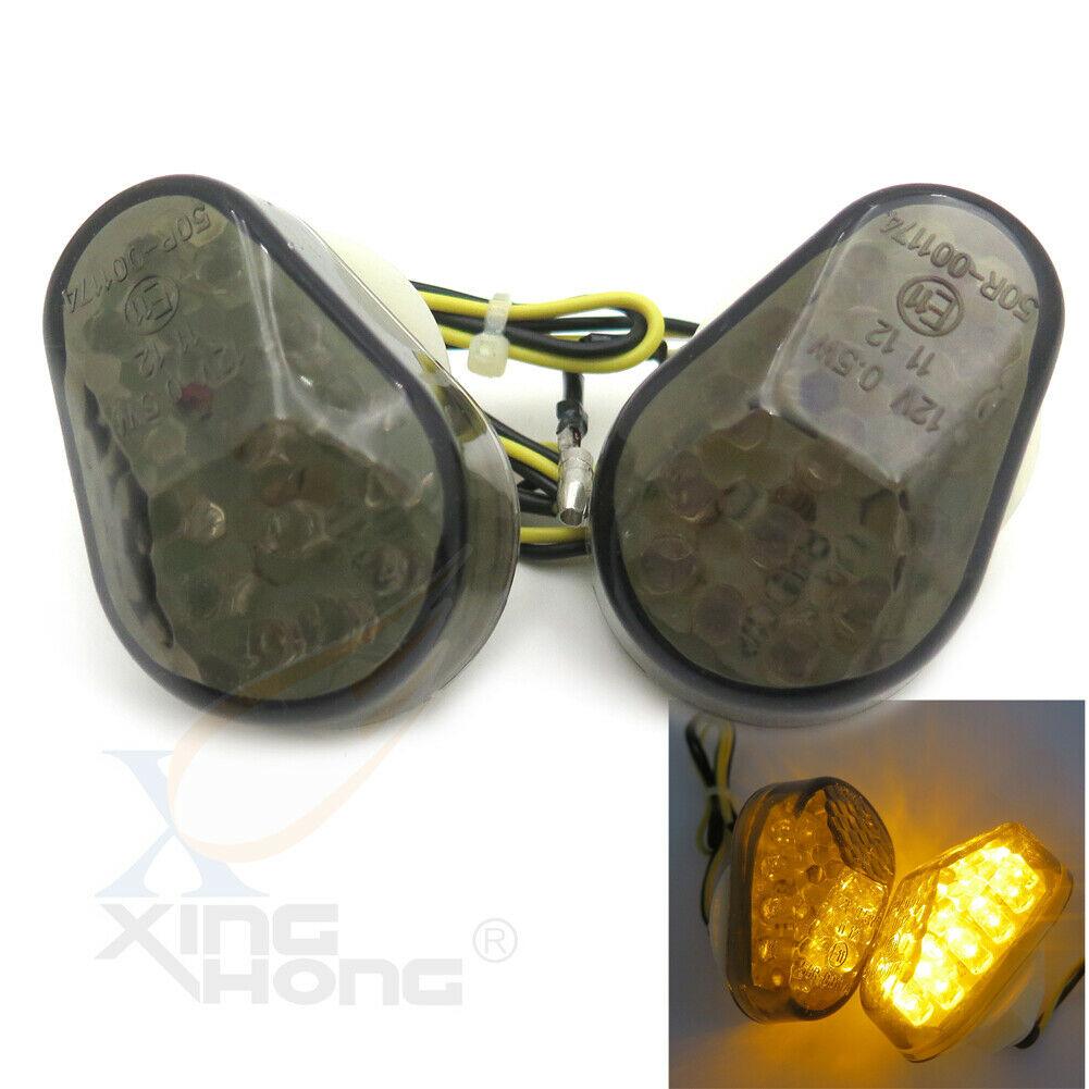 Turn signal lights Smoke For Kawasaki 2003 ZX6R ZX7R ZX9R ZX10R ZX12R ZZR600