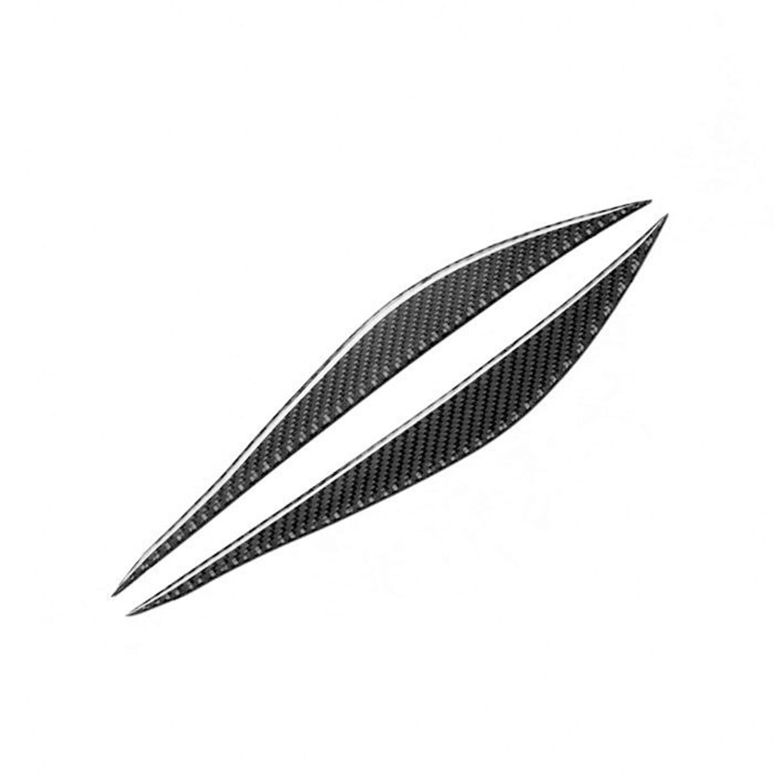 Carbon Fiber Headlight Eyebrow Eyelid Cover for BMW 3 13-17 F30 320i 325i