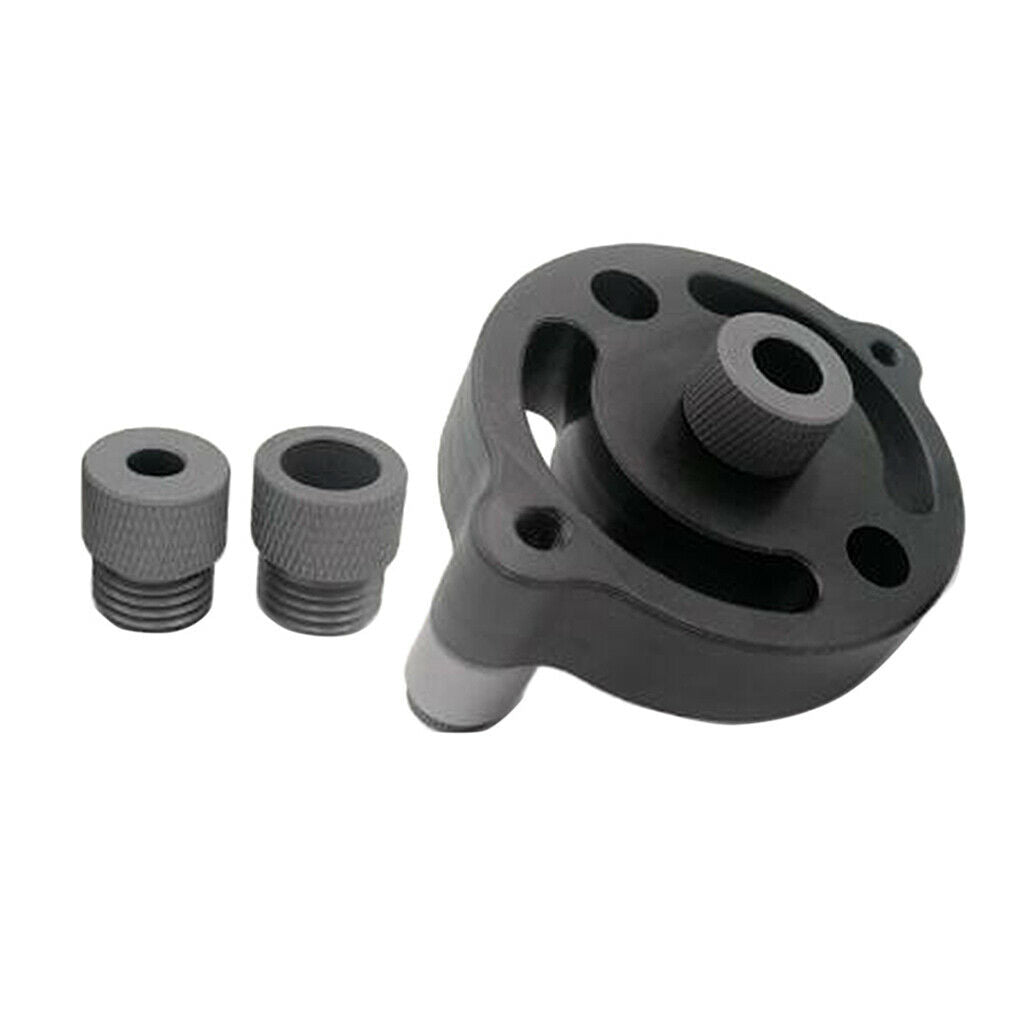 Woodworking Tool Drill Guide Vertical Drilling Fixture with 6/8/10mm Bushings