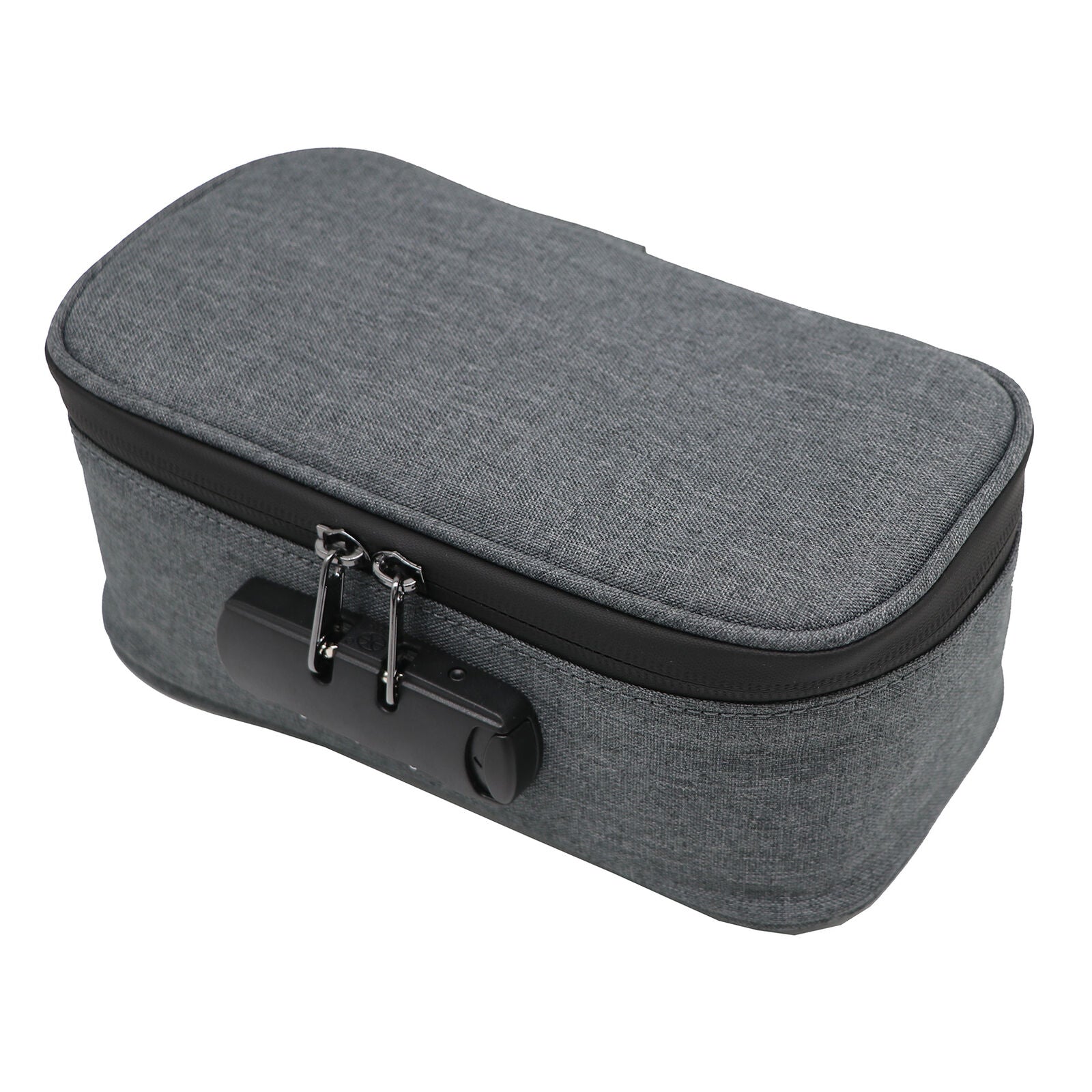 Smell Proof Bag Lockable Case Stash Box Roll Tin Container Travel Storage Case U