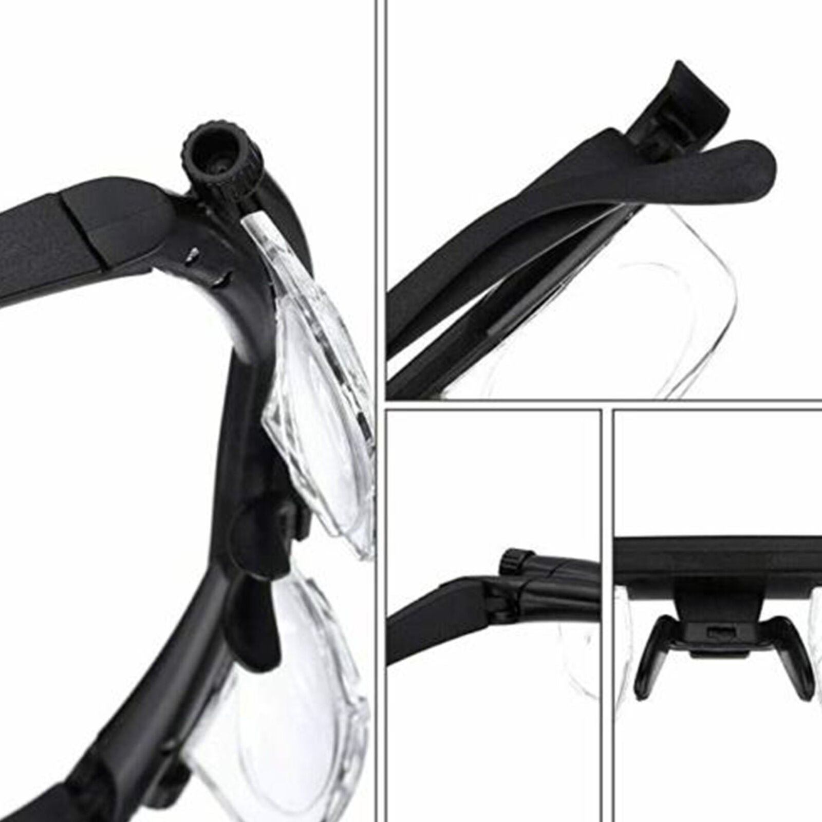 Adjustable Strength Lens Reading Myopia Glasses Eyewear Variable Focus Vision