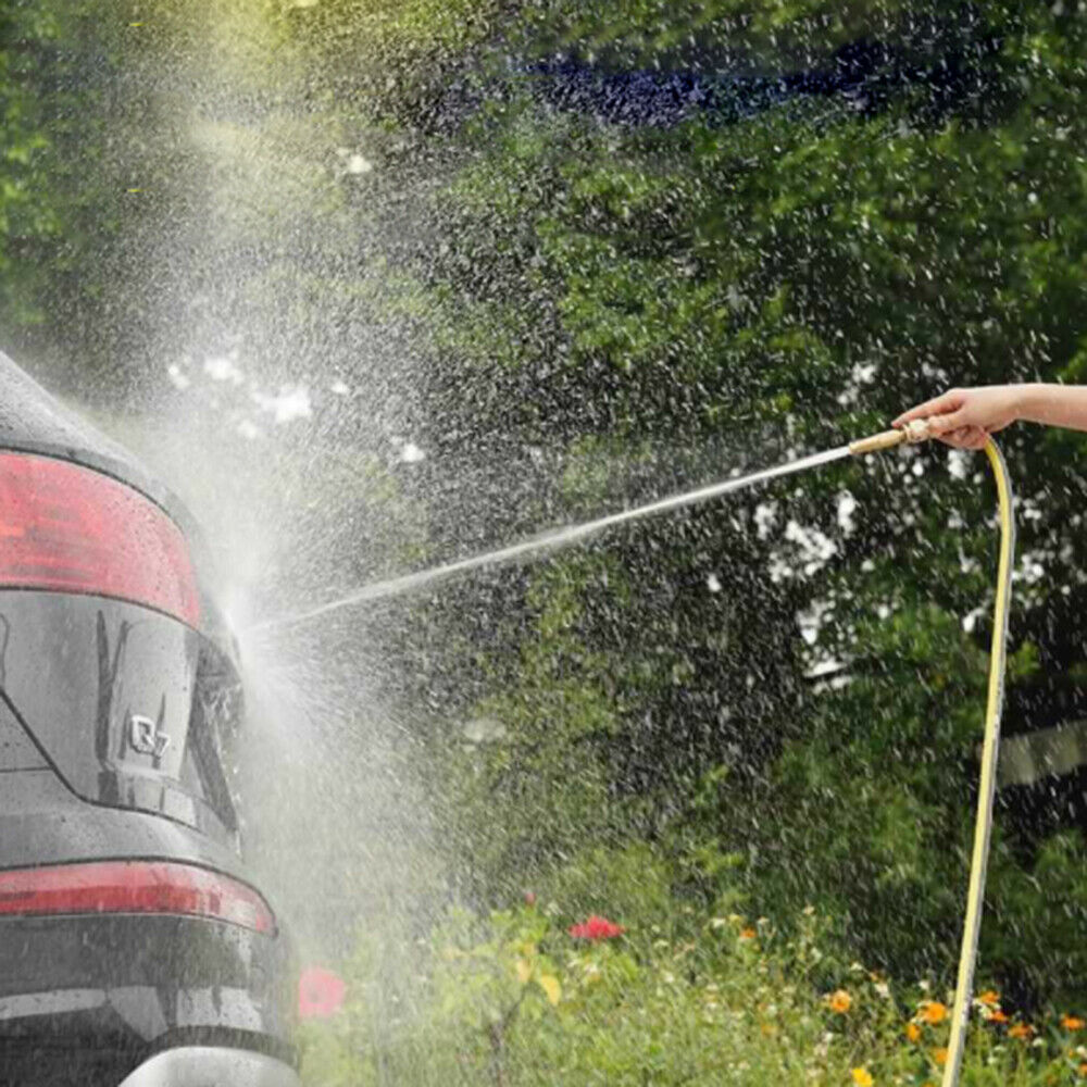 Adjustable Garden Irrigation Spray Gun Brass Sprinkler 1/2 Garden Hose Water Gun