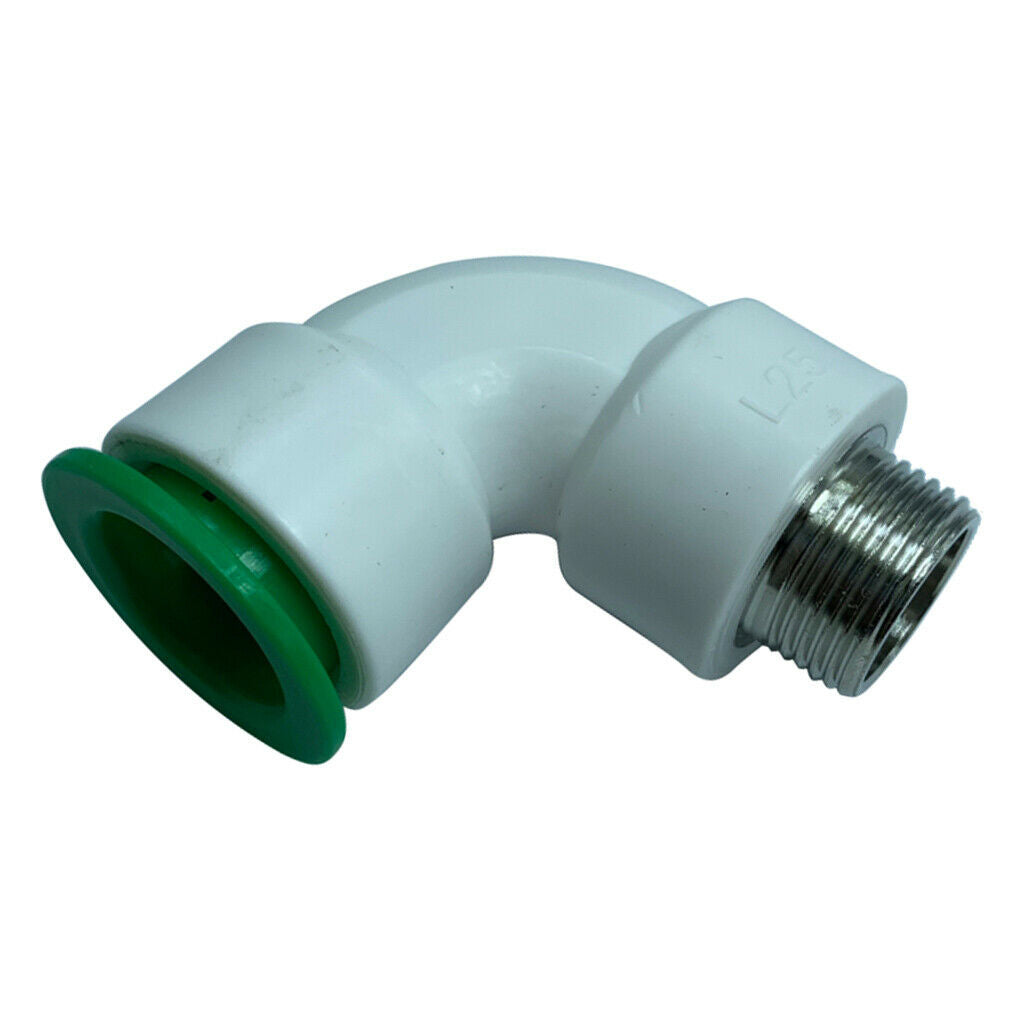 1pc PPR Tube Fittings Through Quick Connector Plumbing Water Pipe Adapter E