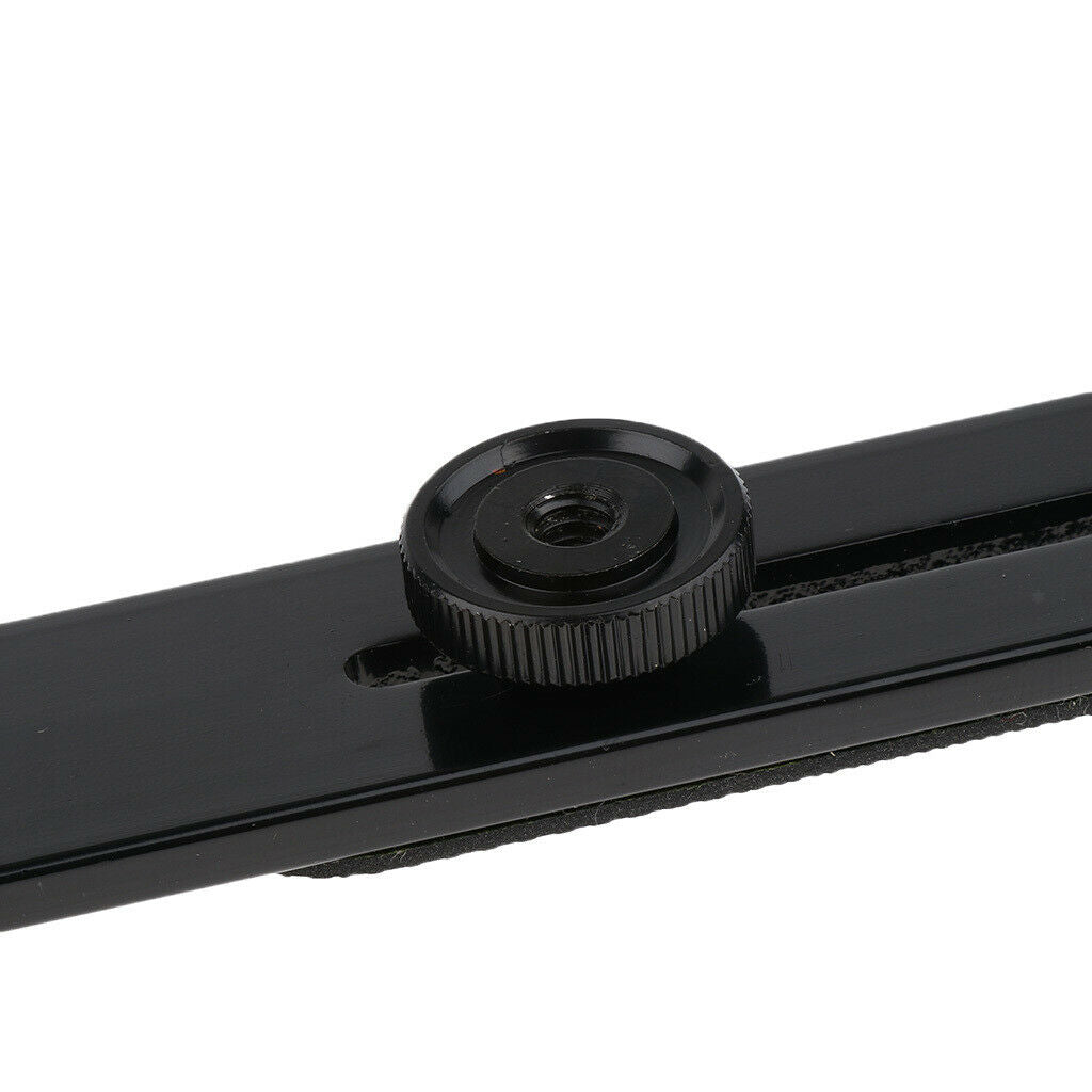 Dual Flash Bracket Holder for 1/4" Screw Studio Tripod Light Stand Cameras