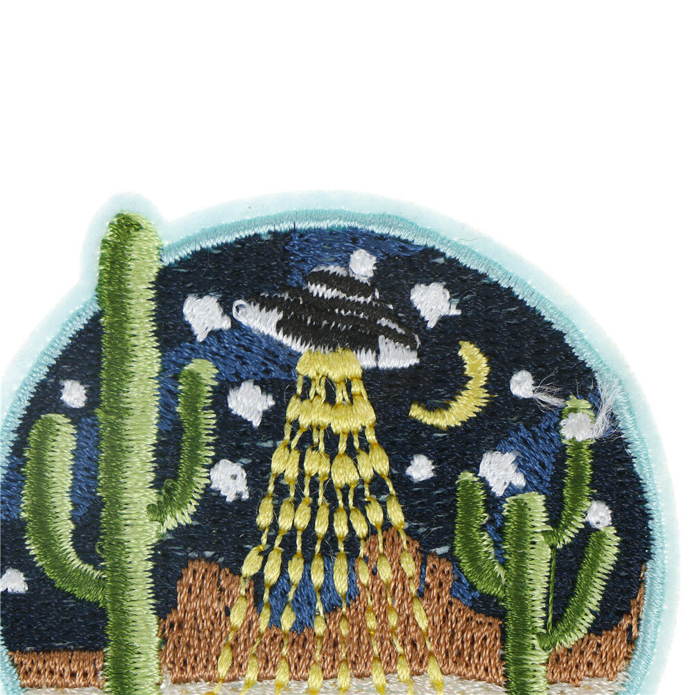 Cactus Fabric Patch Embroidered Sew on Patches For Clothing DIY Decoration.l8