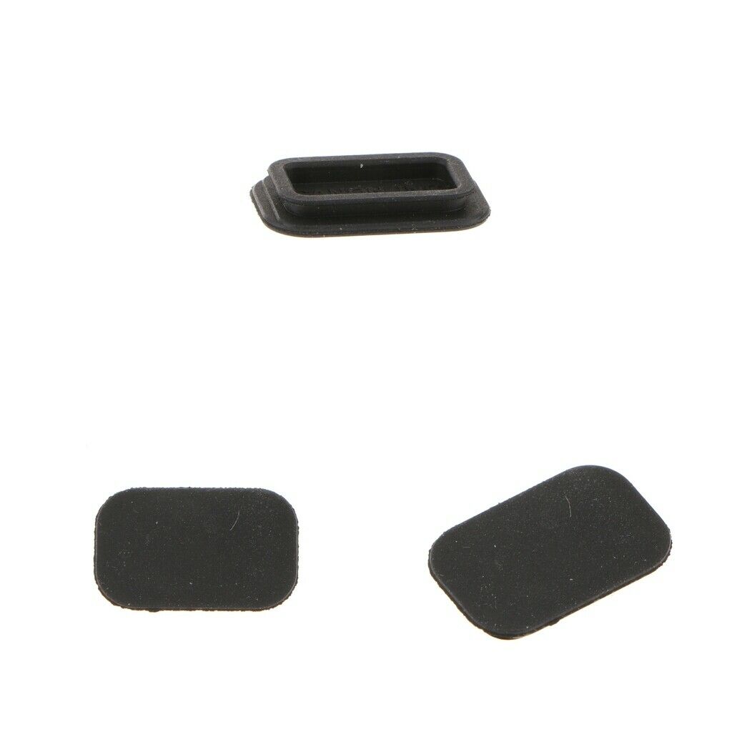 New 3 pcs Bottom USB Rubber Cover Skin Lid Part For Canon 5DII 40D Cameras