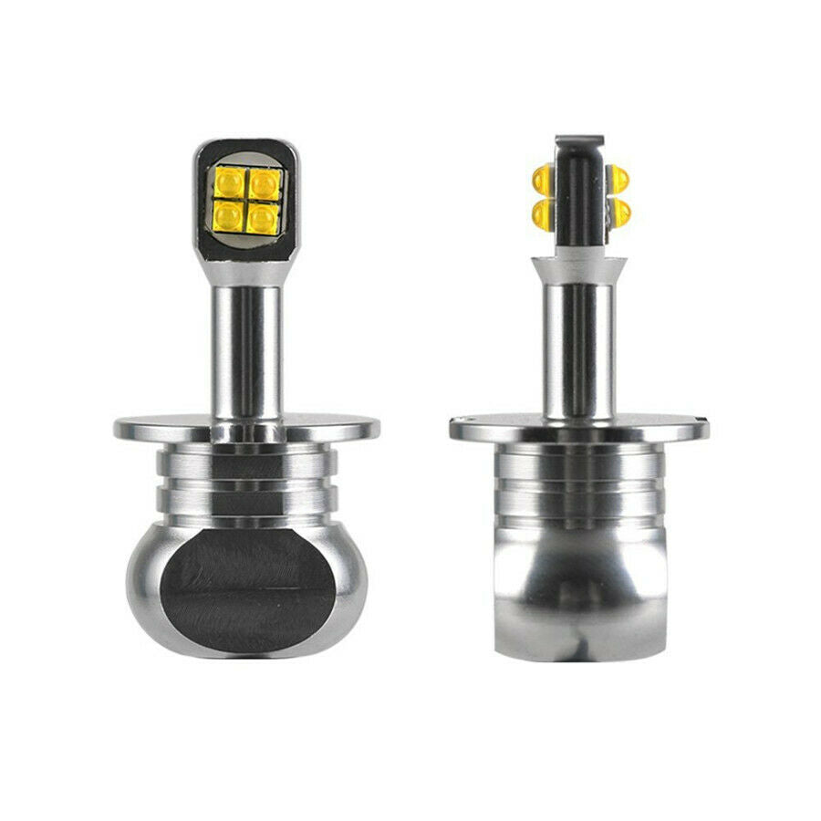 2x New H3 daytime foglight advanced bright Cree LED lamp low power consumption