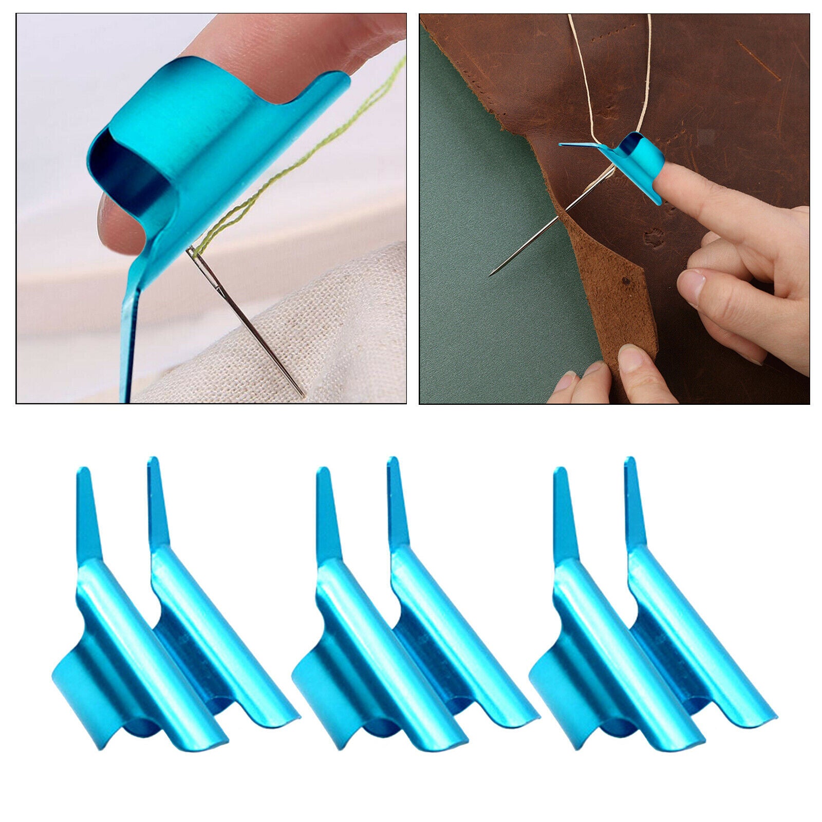 Sewing Thimbles Quilting Fingertip Thimble Finger Proector Tool DIY Sewing