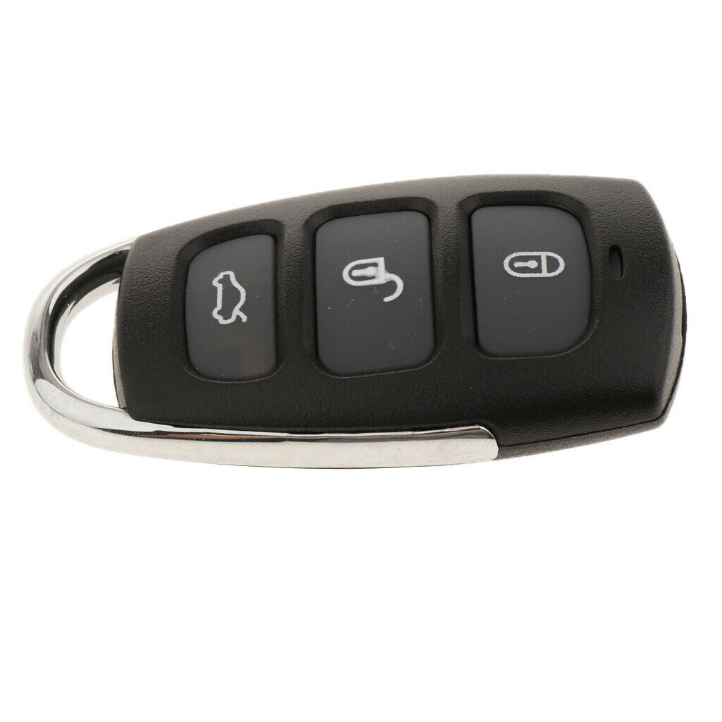 1 PC Black Silicone Rubber Keyless Entry Remote Key Fob for Hyundai Kia  3+1