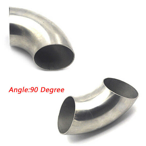 3 inch/76mm 201 Stainless Steel 90 Degree Bend Elbow Pipe Thickness:1mm Handy