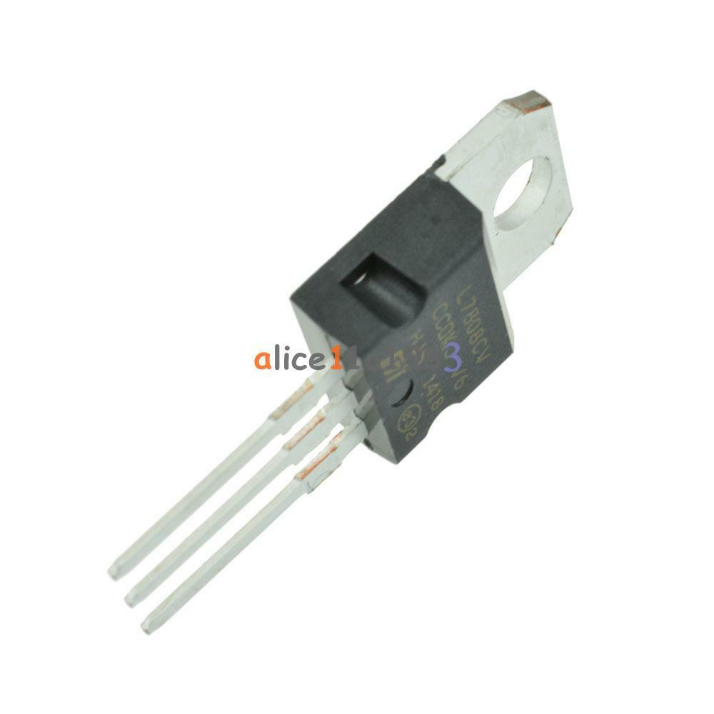 5pcs 7808 L7808 L7808CV LM7808 8V Voltage Regulator TO-220