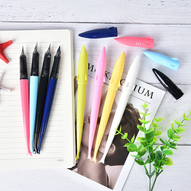 Shark shape metal fountain pen smoke fountain pen mini fountainpen 0.5mmRa.l8