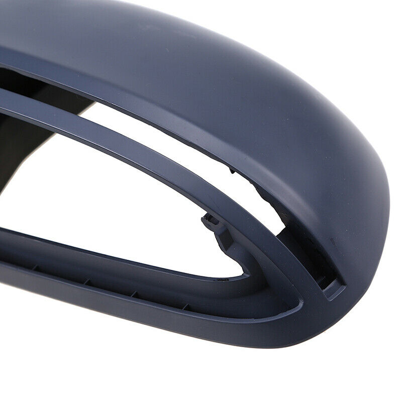 Pair Front Door Wing Mirror Cover Housing Cap Grey Fit Audi A4 S4 2008-2016
