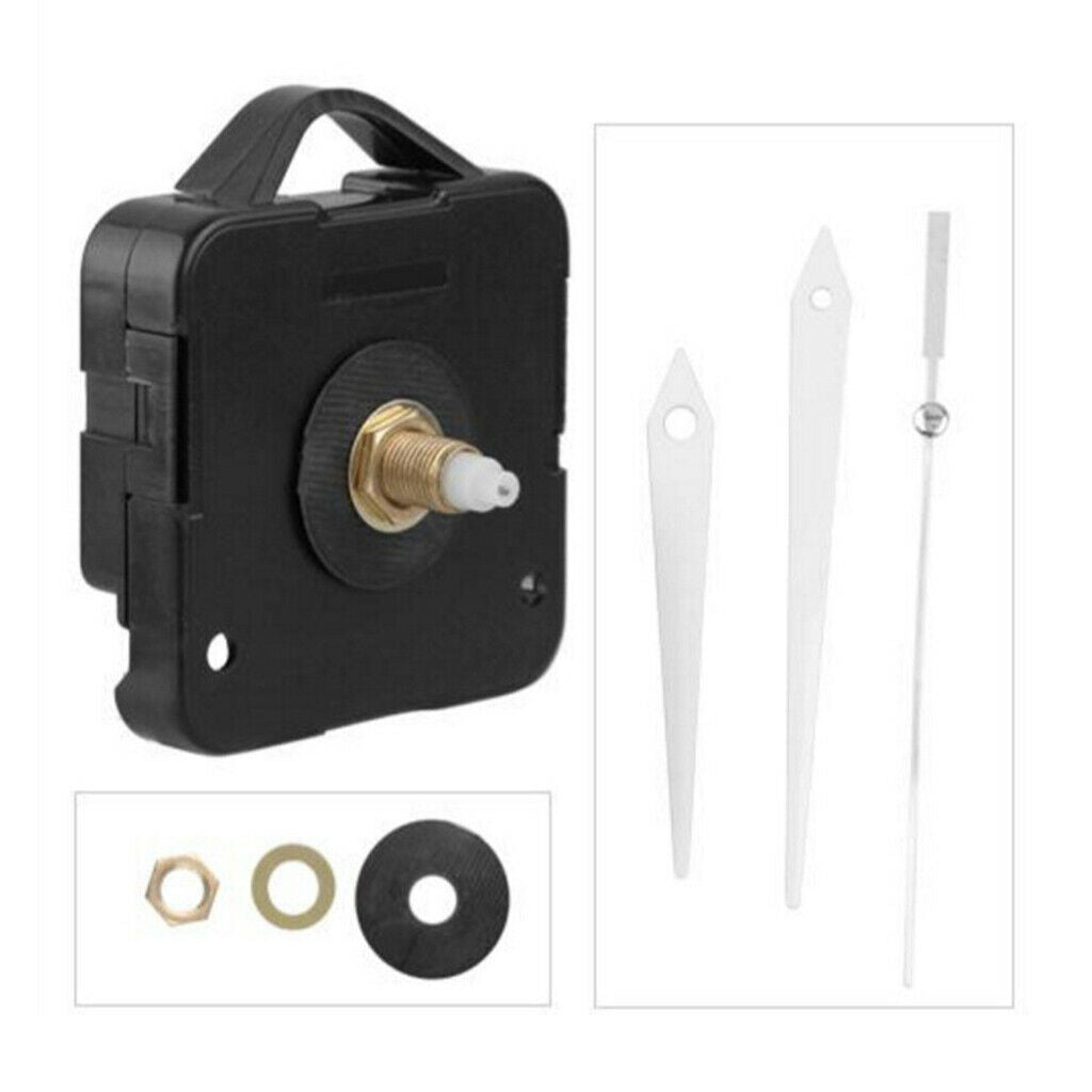 3Pcs Quartz Clock Movement Hands Mechanism Motor Wall Clock Repair Parts Set