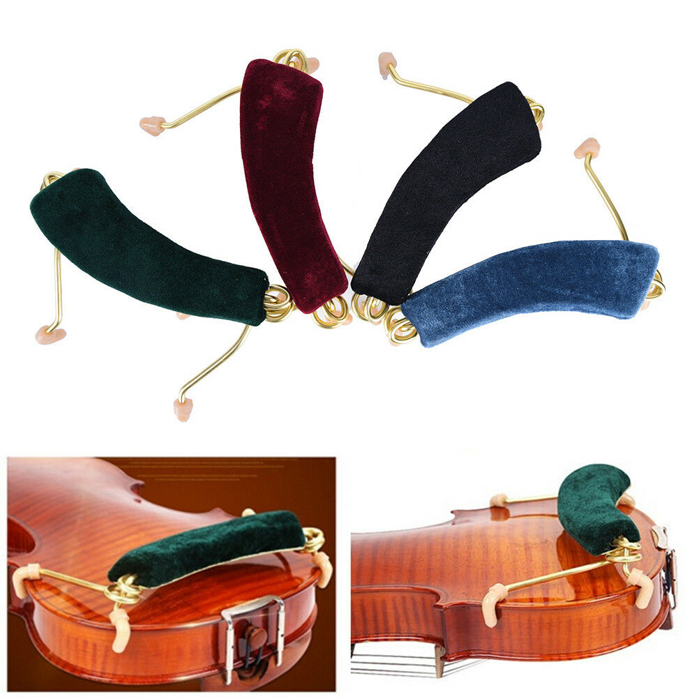 Spring Shoulder Rest Support Holder For Size 3/4 4/4 Red Violin Fiddle MusicBDA