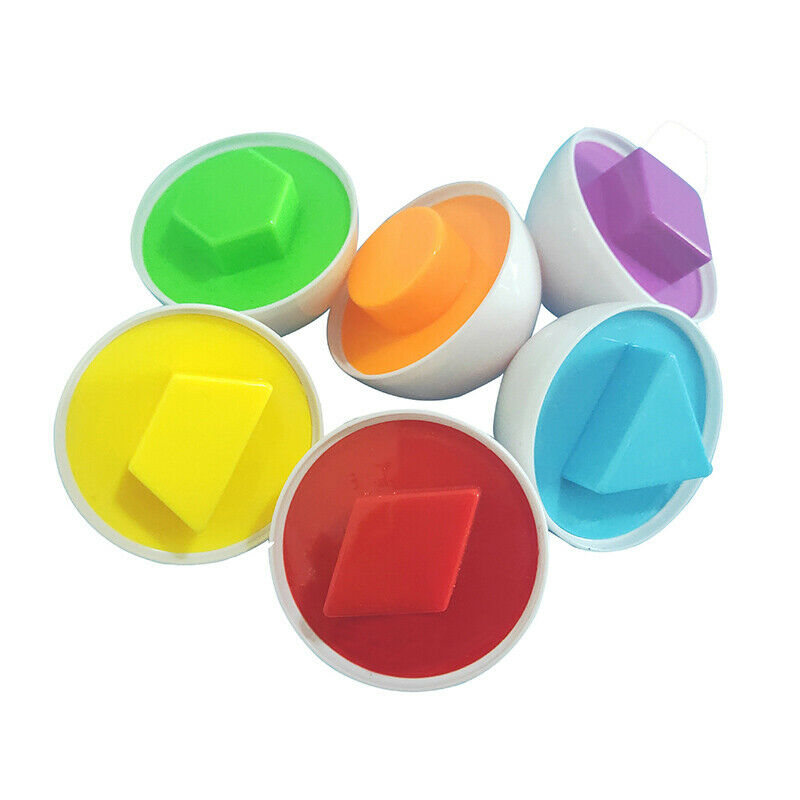 Infant Shape Matching Eggs Educational Toys Children Color Shape Recogniz.l8