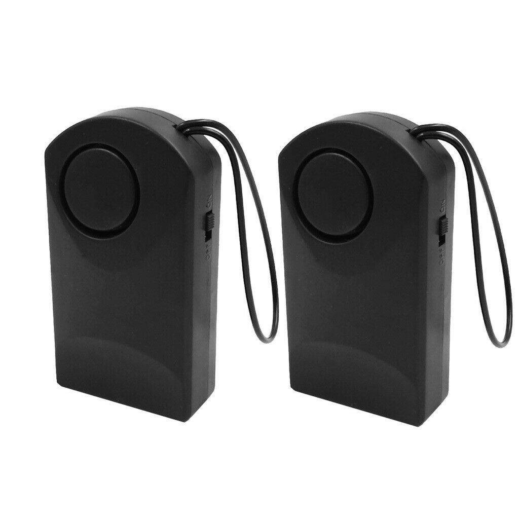 Pack of 2pcs Wireless Window Door Sensor Alarm Door Handle Knob Alarm Home