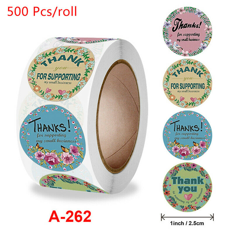 Thank You For Supporting My Small Business Envelope Gift Seals Labels Sti.l8