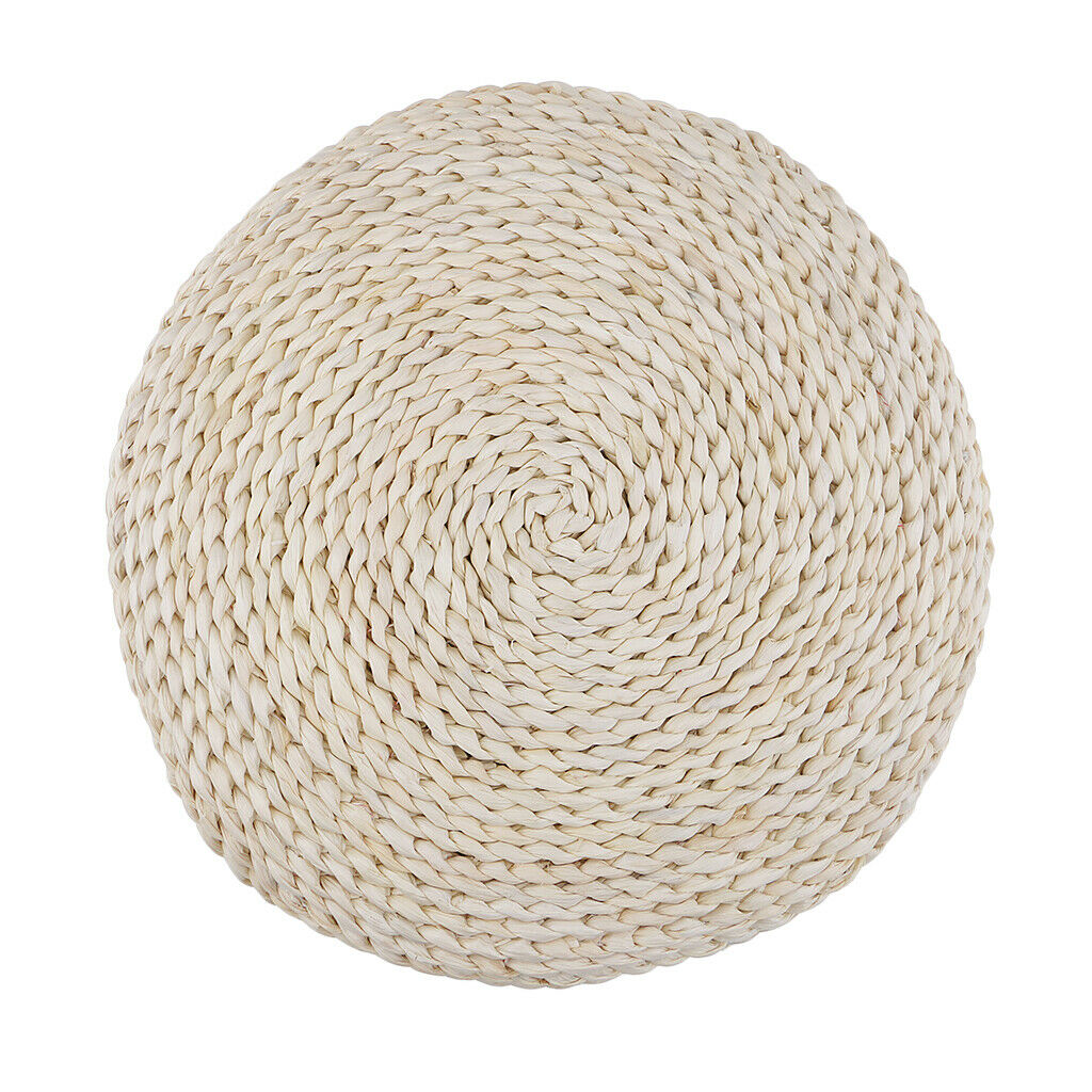 40cm Beanbag Straw Tatami Cushion Window Floor Cushion Yoga Mat