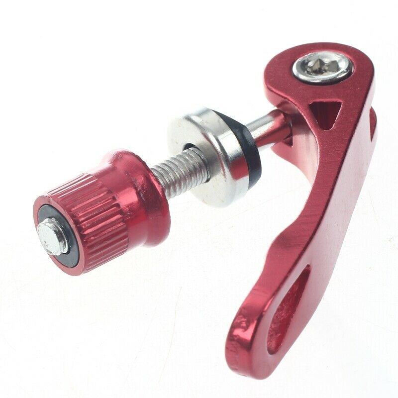 Lever  clamp tool bolt red alloy Bike Route saddle R1B6