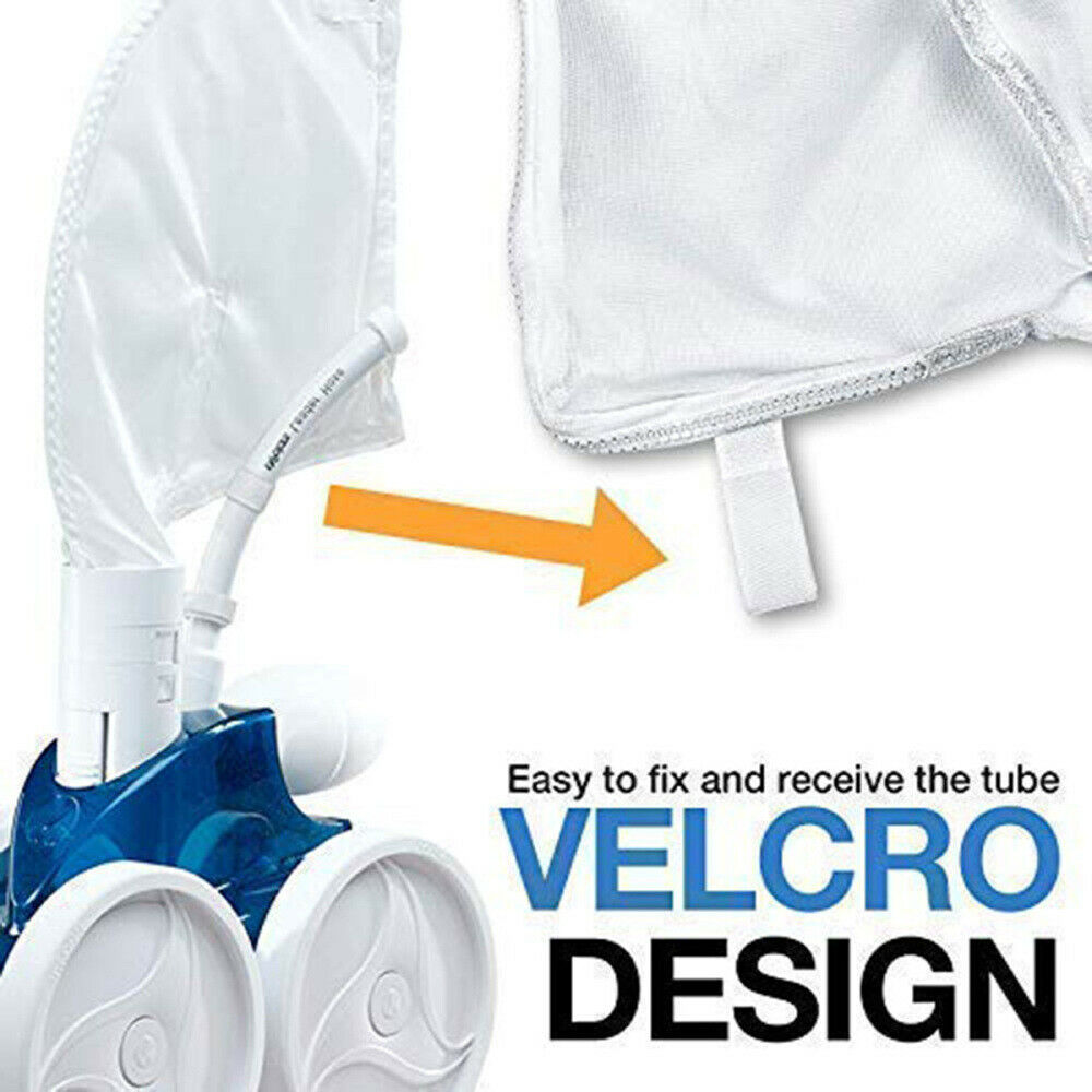2Pcs Zipper Bag Replacement for Polaris'360/380 Pool Cleaner Suction Machine Kit