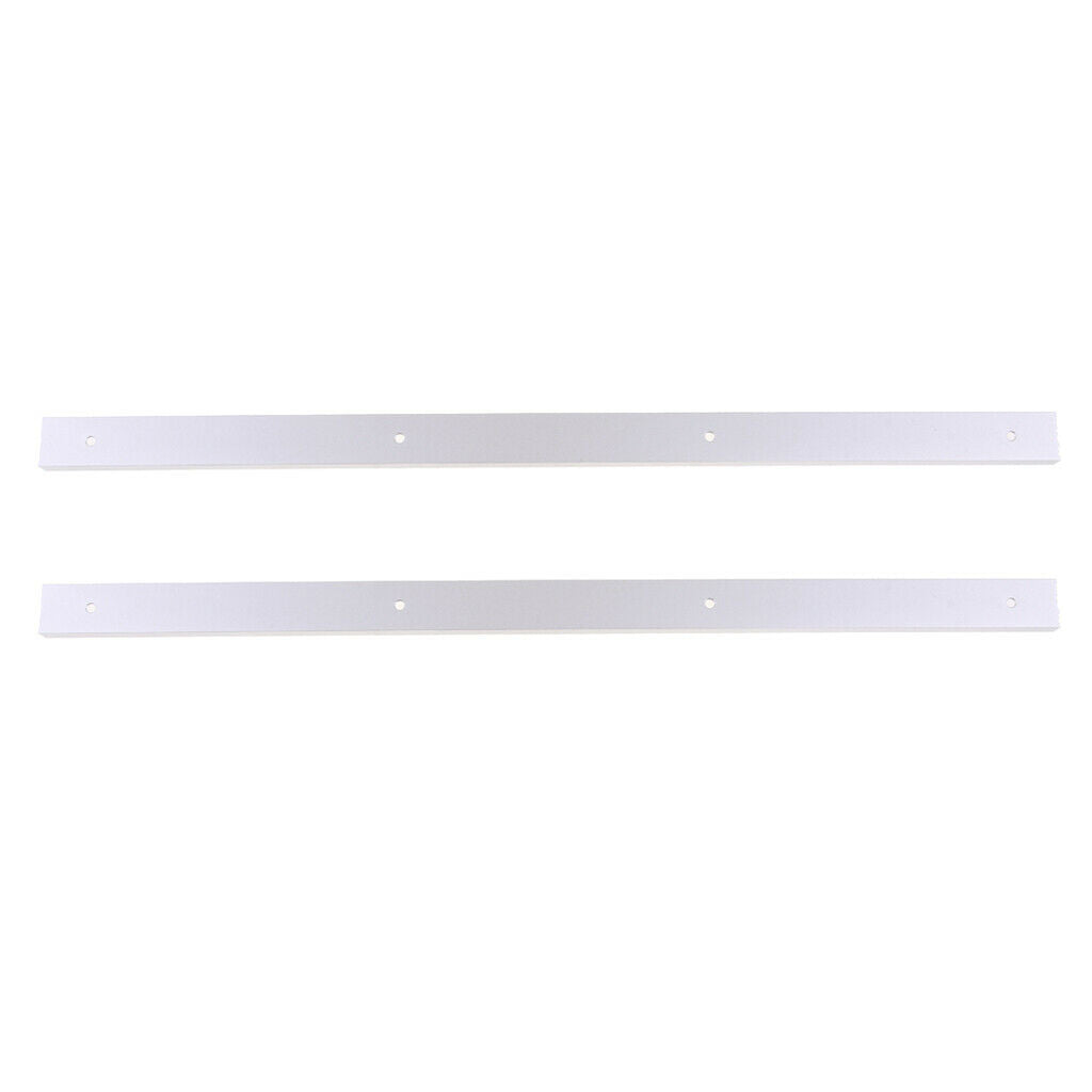 2 Piece 600mm T Rail T Slot Miter Device Slot for Router Table Woodworking
