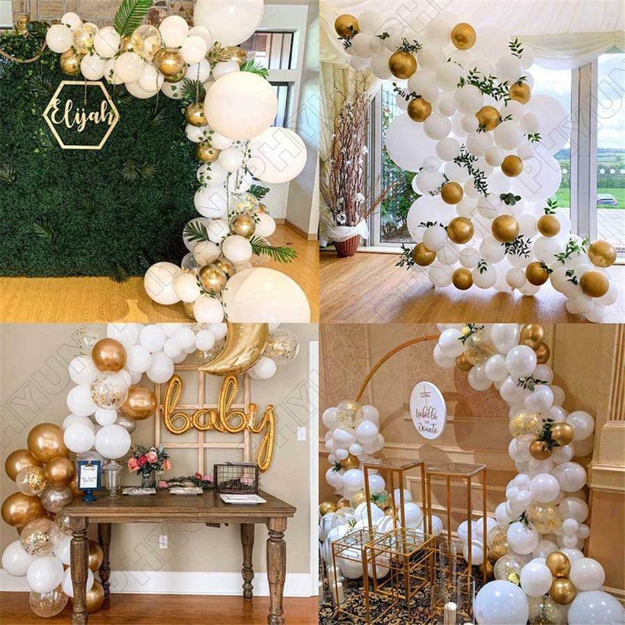 102 X Balloons Balloon Arch Kit Set Birthday Wedding Baby Shower Garland Decor