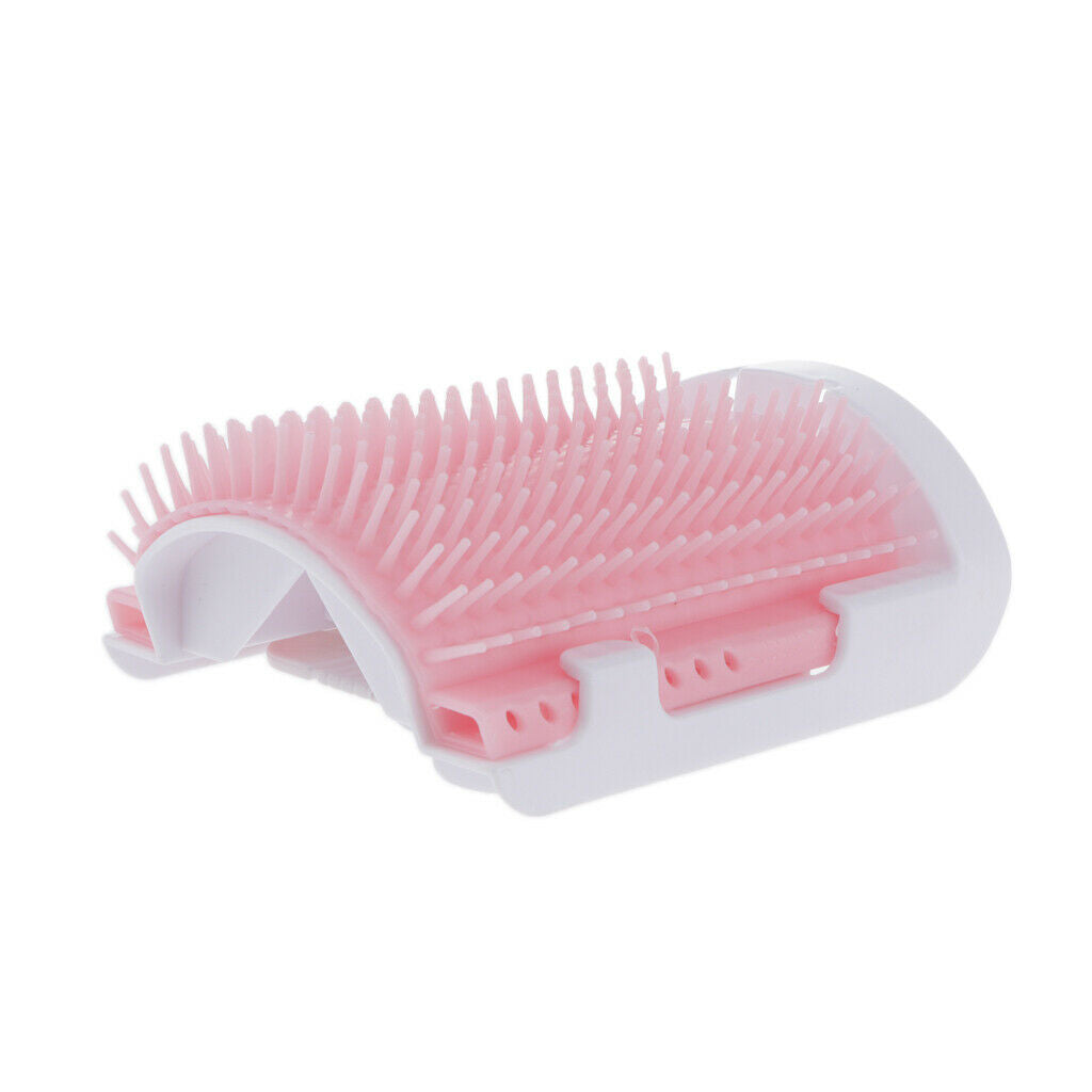 Pet Cat Wall Corner Grooming Massage Self Groomer Brush Cat Hair Clean Tools