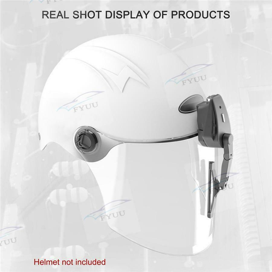 Universal Motorcycle Helmet Wiper Electric Wiper Compatible with Most Visor