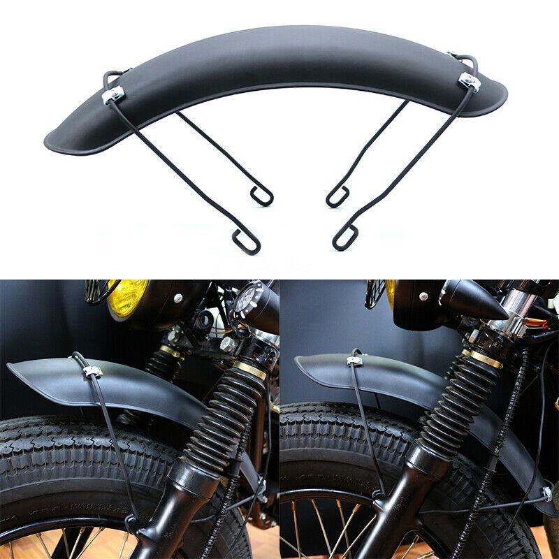Motorcycle Retro Front Fender Mudguard Universal Scooter Offroad Cruiser Bo  Pb