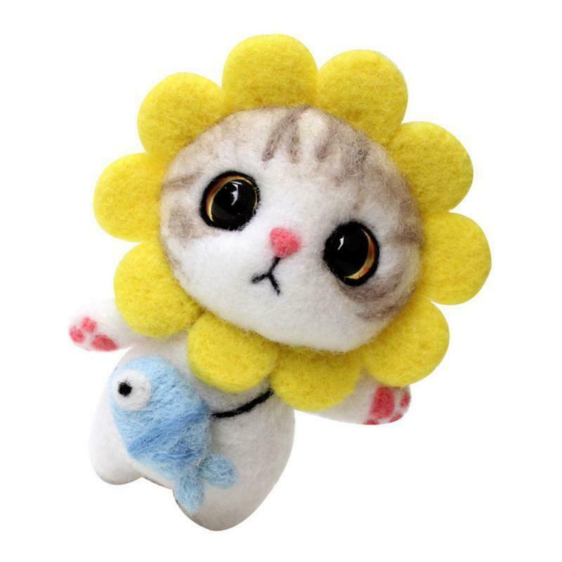 Needle Felting Kits Wool Felting Craft DIY Needlework Accessory Basic Kit